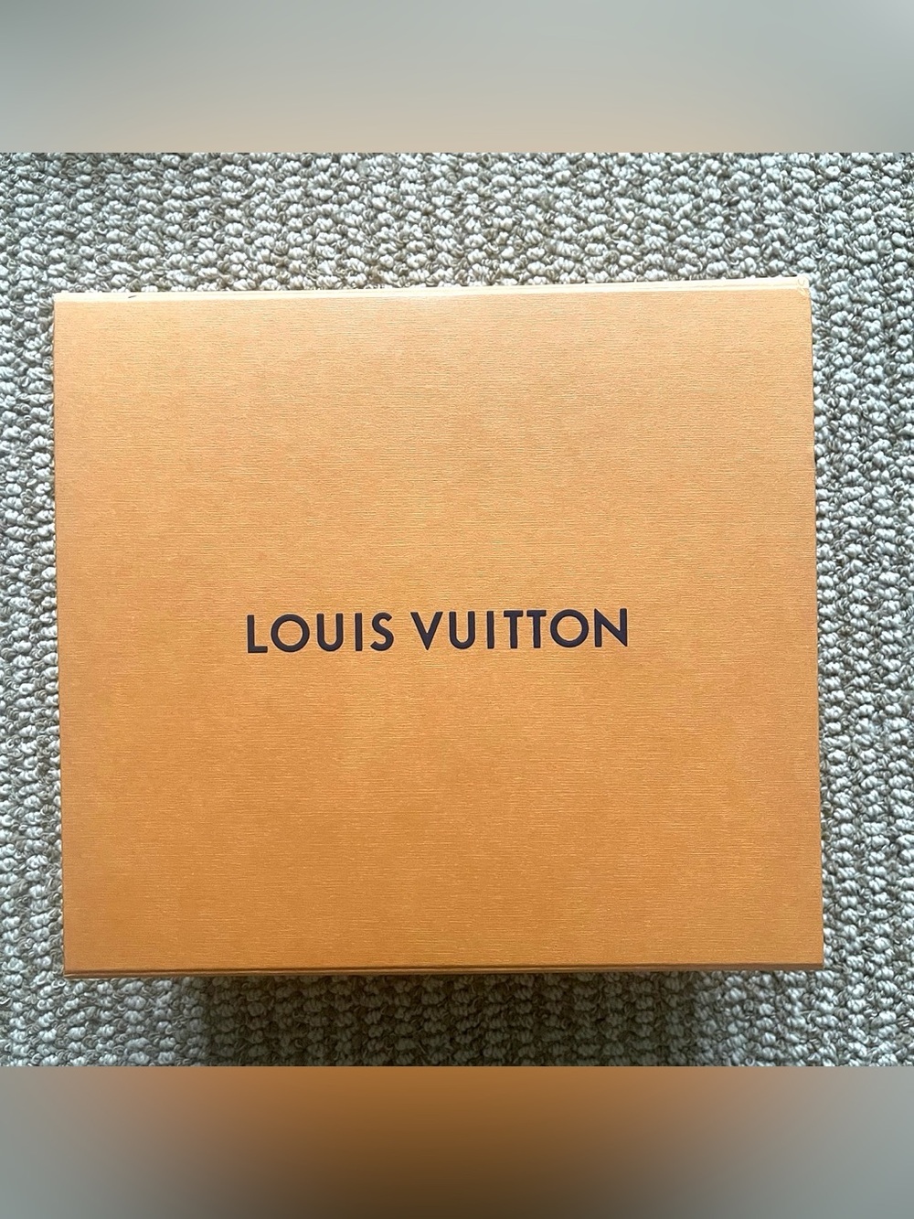 Louis Vuitton Orange Empty Gift Box (Medium)